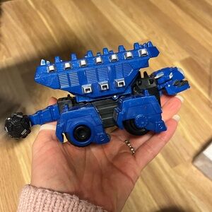 Mattel Dinotrux Ton-Ton Blue Dump Truck Diecast Dreamworks Toy Kids